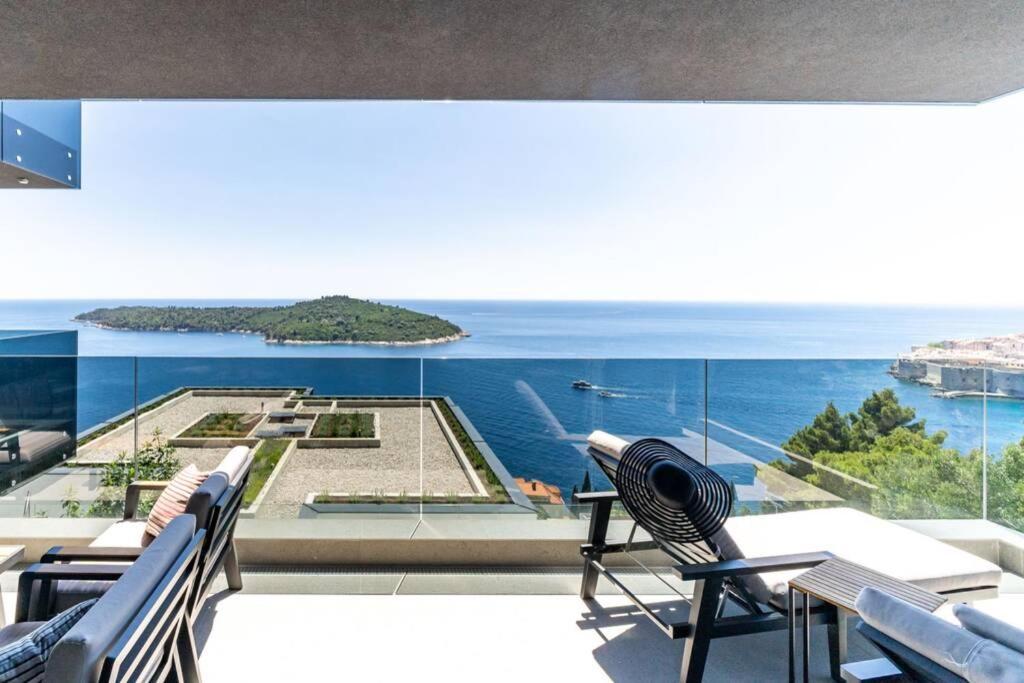 New&Luxury 5* With An Amazing View - Pure Apartment 杜布罗夫尼克 外观 照片