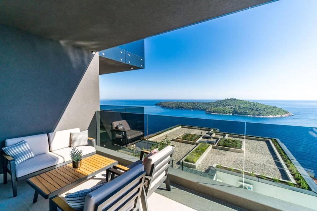 New&Luxury 5* With An Amazing View - Pure Apartment 杜布罗夫尼克 外观 照片